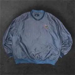 90s vintage Glen Eden ナイロンピステスウェット　刺繍　古着