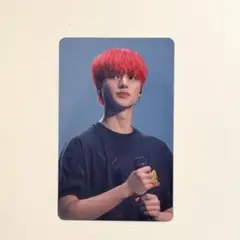 【ATEEZ】XYZ　ポップアップ　ランダムトレカ　ウヨン　赤髪