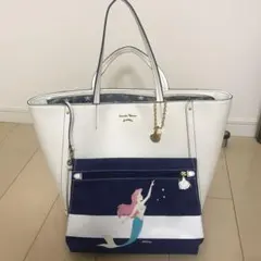 サマンサタバサ　リトルマーメイドコラボトートバッグ