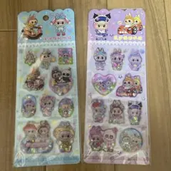 水シール　ホログラムキャラクターシールセット