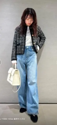 ルーズフィットバギーデニムパンツ