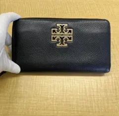 トリーバーチ　長財布 ブラック ラウンドファスナーのサムネイル
