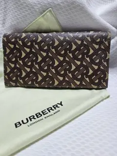 ✨新品未使用品　BURBERRYバーバリーモノグラムプリント長財布　希少　未使用