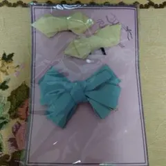 ヘアゴム リボン