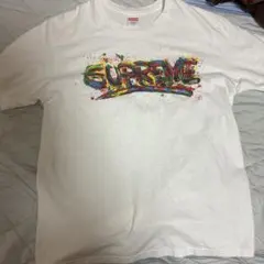 Supreme タイダイ Tシャツ L USA製 半袖 カラフル ロゴプリ古着 - メルカリ