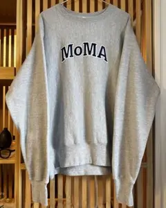 MoMA ロゴ スウェット Mサイズ グレー