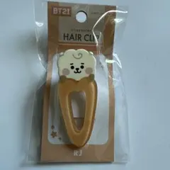 BTS BT21 ヘアクリップ　RJ 新品未開封　ヘアピン