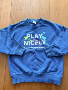 devirock 青 トレーナー 110