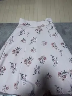 Misch Masch フラワープリント フレアスカート 38