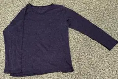 メンズ グレー 長袖ニットLサイズ