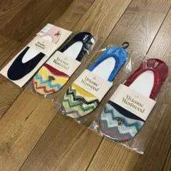【新品】Vivienne Westwood カバーソックス 4足 23-25cm
