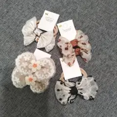 【値下げしました！】ヘアゴム４セット【新品未使用】