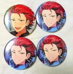 あんスタ　 鬼龍紅郎　コレクション缶バッジ　jun