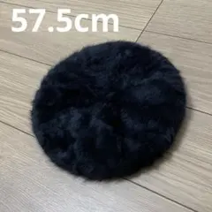 ベレー帽 ファー風 帽子 レディースハットキャップ レラビットファー 婦人帽