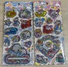 かおりつき ウォーターインシール あわわちゃん キラうさツインズ