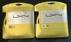 LUXILON ４G125テニスガット 2個セット