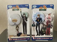 銀魂 きゅんキャラわーるど 一番くじ 缶バッジ 3年Z組 2種セット