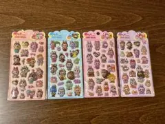【合計4枚】ラブブのコラボボンボンシール　セット