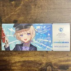 轟はじめ 東京駅 記念硬券風カード ホロライブ ReGLOSS