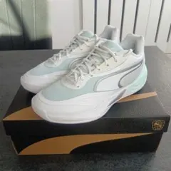 Puma ALL−PRO NITRO SKYBREAK White−aqua