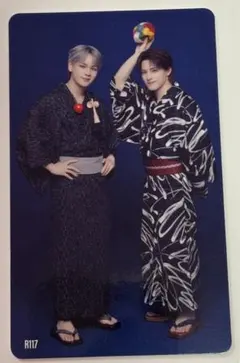 JO1 ユニット トレカ 豆原一成 川西拓実 祭り R117