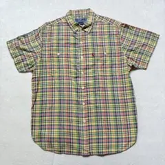【希少】RALPH LAUREN POLO SPORT 半袖チェックシャツ LL