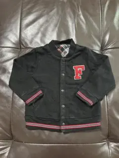 コムサ　黒 F刺繍 ジャケット 90cm