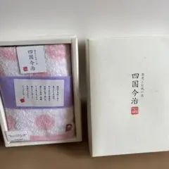 四国今治 ピンク水玉 ウォッシュタオル
