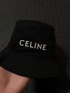 CELINE ブラック バケットハット