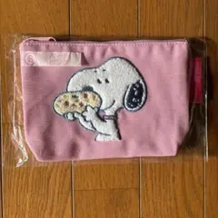サンリオ 当たりくじ スヌーピー ポーチ ピンク