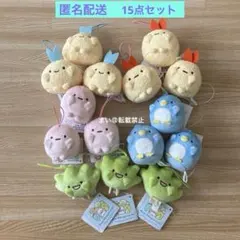 すみっコぐらし ばんざいゴムひも付きマスコット Part2 コンプ 15点 C