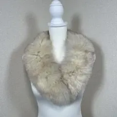 ✨美品✨　リアルファー　本毛皮　フォックス　ショール　マフラー　成人式　着物