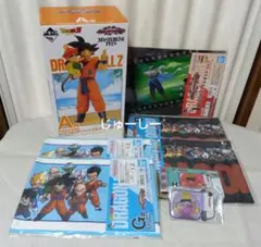 ドラゴンボール　一番くじ　フィギュア　タオル　クリアファイル　ラバーコースター
