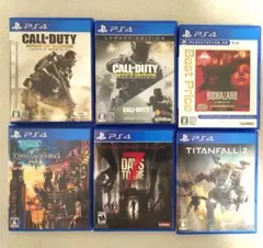 PS4 ゲーム ソフト 6本セット キングダムハーツ コールオブデューティ