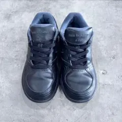 New Balance/ブラック/キッズシューズ/レディースシューズ/22.5㎝