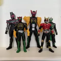 【おまけ付き】仮面ライダーソフビ5体セット