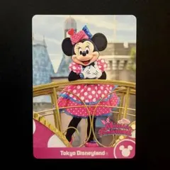 ミニーのファンダーランド　ミニパル　コレクションカード　ミニー
