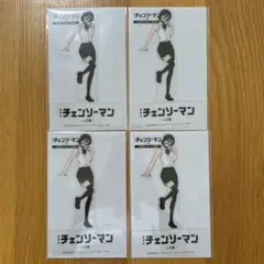 映画 チェンソーマン レゼ篇 入場者特典 レゼ クリアスタンド4 セット