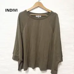 INDIVI 長袖トップス　タグ付き　38 タグ付きのサムネイル