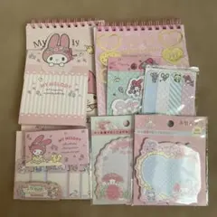 マイメロディ メモ帳・ふせんセット