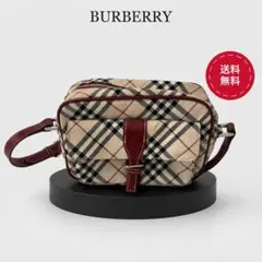 【３時間限定】BURBERRY バーバリー ショルダーバッグ ノバチェック 希少