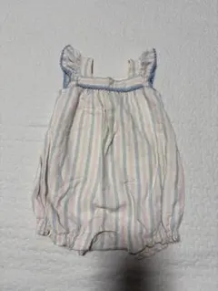 baby GAP ストライプロンパース 6-12ヶ月