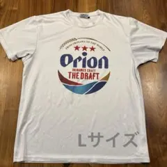 オリオンビール半袖　プリント　ロゴＴシャツ　ORION BEER ホワイト L