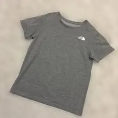 THE NORTH FACE グレー Tシャツ　バックプリント　150