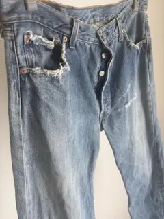 雰囲気◎90s usa製levi's 501 W34グランジ