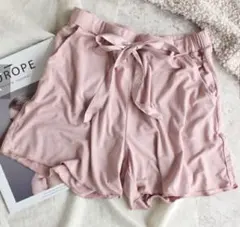 【新品未開封】tu-hacchi　スモークピンクフレアパンツＬ