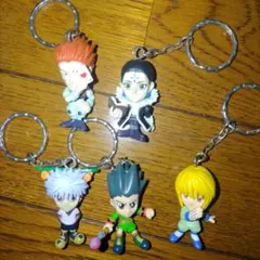 ハンターハンター キーホルダ クロロ ヒソカ ゴン クラピカ キルア
