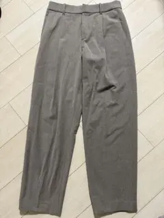 ♡UNIQLO ヒートテックタックテーパードパンツ♡グレーMユニクロGU