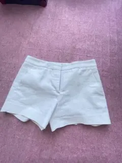 ZARA BASIC ホワイト ショートパンツ XS