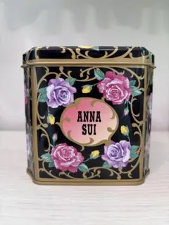 ANNA SUI アナスイ 缶ケース 小物入れ 空き缶 ローズ柄のサムネイル